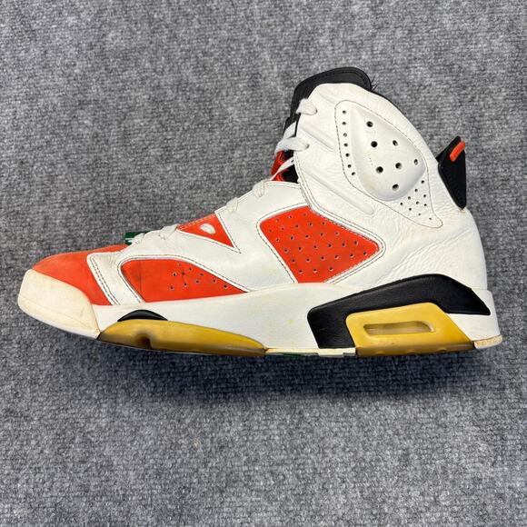 Air Jordan 6 Retro Gatorade Like Mike 384664-145 Men\'s Size 10.5 White Orange main image 4